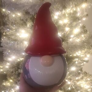 Red Gnome Cookie JAR